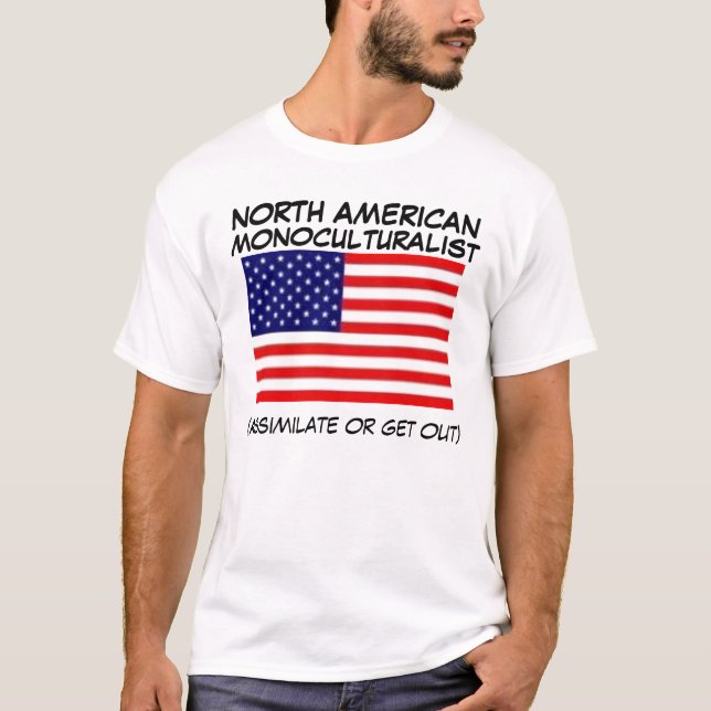MONOCULTURALIST T-Shirt (Vorderseite)