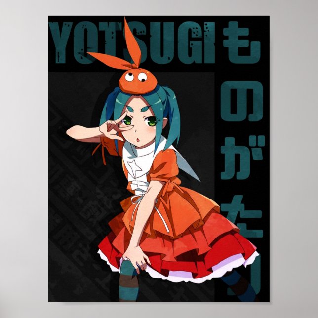 Monogatari Ononoki Yotsugi Poster (Vorne)