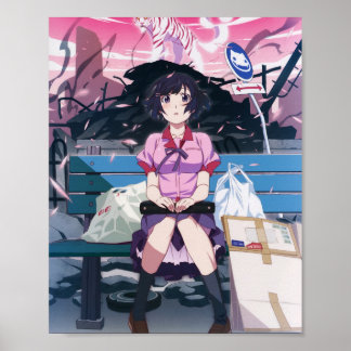 Monogatari Series - Hanekawa Tsubasa Poster