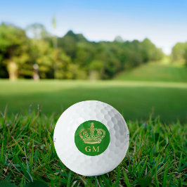 Monografie der Forest Green Kronen Golfball