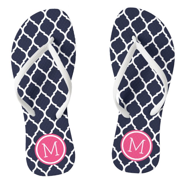 Monografie der marokkanischen Quatrefolie Flip Flops (Fußbett)