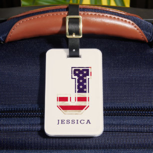 Monografie der modernen USA Gepäckanhänger