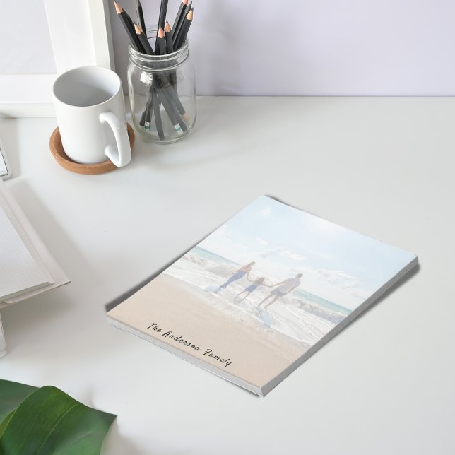 Monografie der Sommerferien im Foto der Familie Notizblock (Von Creator hochgeladen)