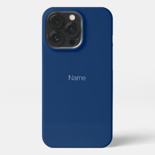 Monografie des Minimalistischen individuellen Name iPhone 13 Pro Hülle