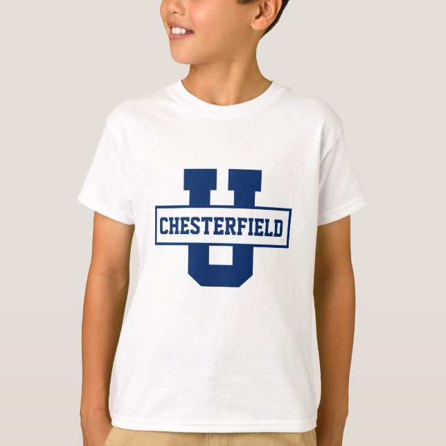 Monografie des personalisierten Sportteams T-Shirt (Vorderseite)
