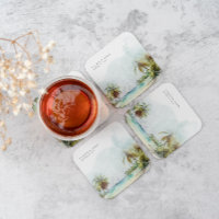 Monografische Hochzeit des tropischen Palmen Trees