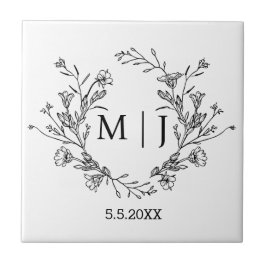 Monografische Hochzeit Fliese