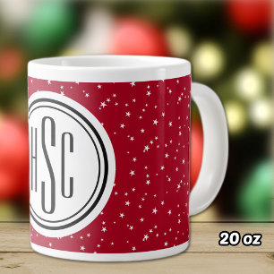 Monogram 20oz Jumbo Coffee Tasse