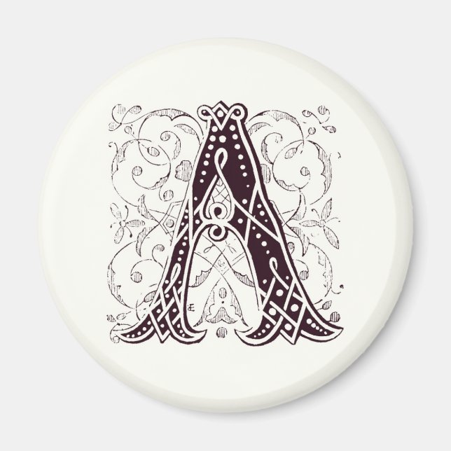 Monogram A Magnet (Vorne)