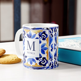 Monogram Amalfi Vietri Geschenke Kaffeetasse