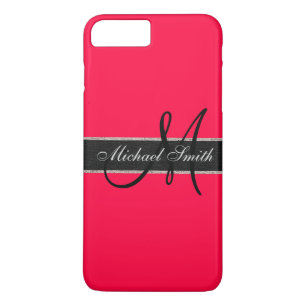 Monogram American Rose Color Background Case-Mate iPhone Hülle