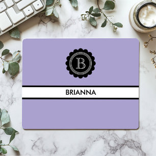 Monogram Aura Indigo und Black Mousepad