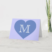 Monogram Baby Blue