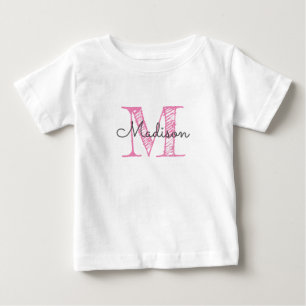 Monogram Baby Girl T-shirt