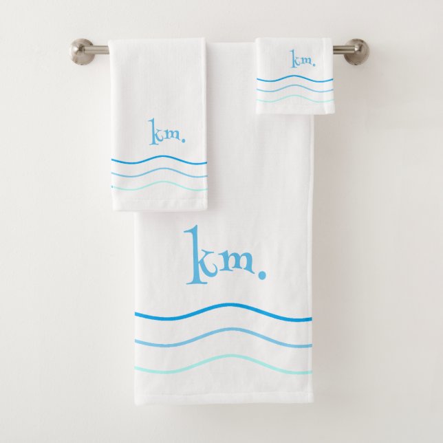Monogram Badhandtuch Set (Insitu)
