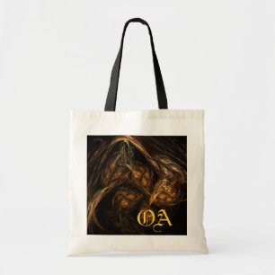Monogram Bag Mother Earth Abstrakt Art Tragetasche
