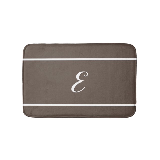 Monogram Bath Mat Badematte (Vorderseite)