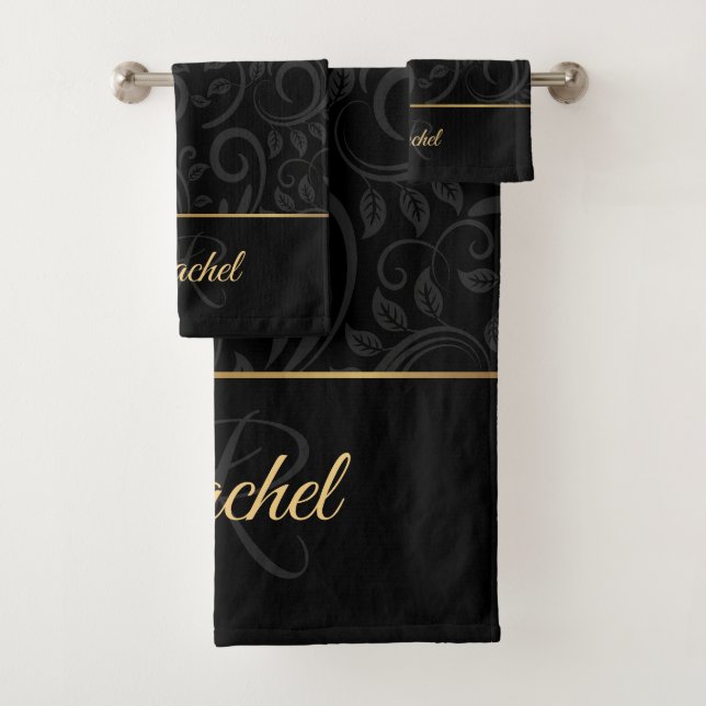 Monogram Bath T Badhandtuch Set (Insitu)