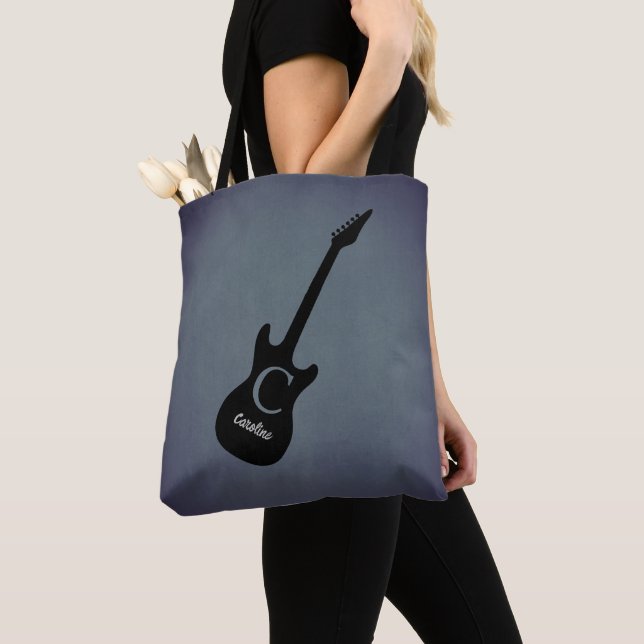 Monogram Blue Gray Electric Guitar (Von Nahem)