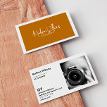 Monogram Boho Stylish Modern Minimalistisch Visitenkarte<br><div class="desc">Monogram Boho Stylish Modern Minimalistisch Business Card</div>