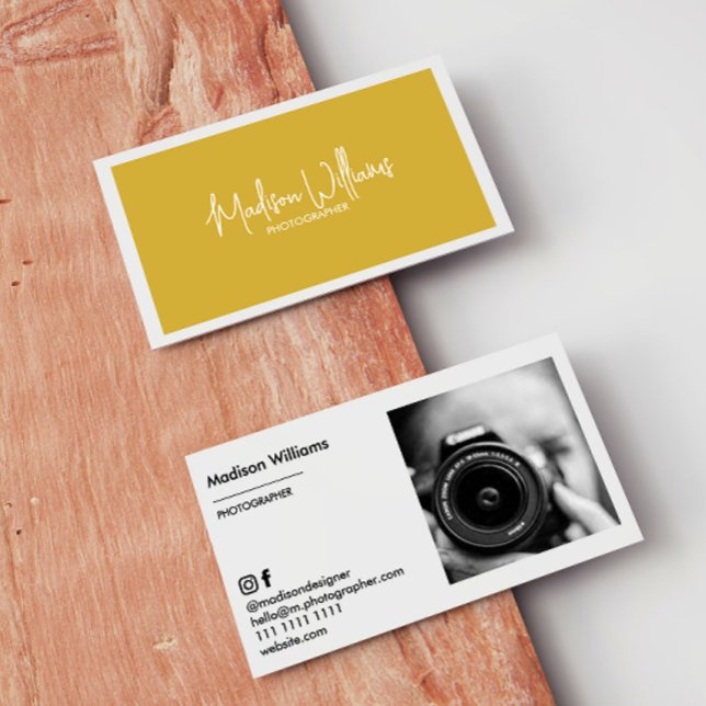 Monogram Boho Stylish Modern Minimalistisch Visitenkarte (Von Creator hochgeladen)