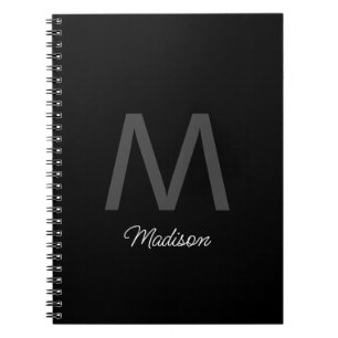 Monogram Bridesmaid-Trauzeugen Hochzeitsgeschenk-G Notizblock