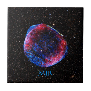 Monogram Brightest Supernova-Weltraumbild Fliese