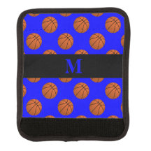 Monogram Brown Basketball Balls, blau