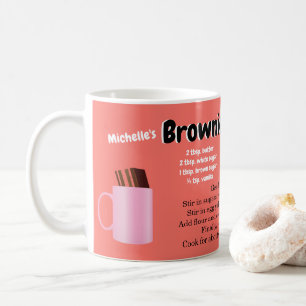 Monogram Brownie Rezpe Phantastisch Funny Mug Kaffeetasse