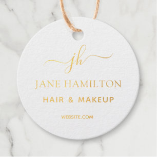 Monogram-Business-Logo Geschenkanhänger