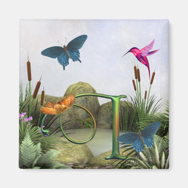 Monogram Butterfly Magnet Fantasy I (Vorne)