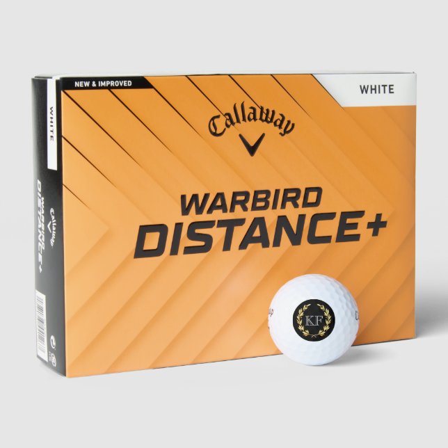 Monogram Callaway Warbird Golf Balls Golfball (Verpackungen)