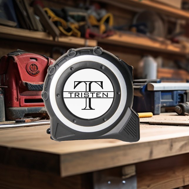 Monogram Classic Geschenk für ihn Maßband (Von Creator hochgeladen)