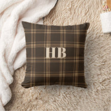 Monogram Classic Vintage Dunkelbraun und Beige Kar