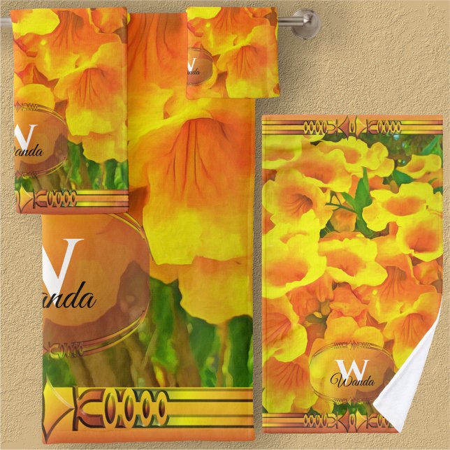 Monogram Copa de Oro Badhandtuch Set (Von Creator hochgeladen)