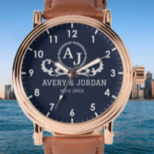 Monogram couple luxury elegant design