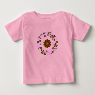 Monogram Customize Wedding Baby T-shirt