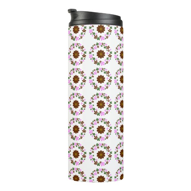 Monogram Customize Wedding Thermosbecher (Nach rechts gedreht)
