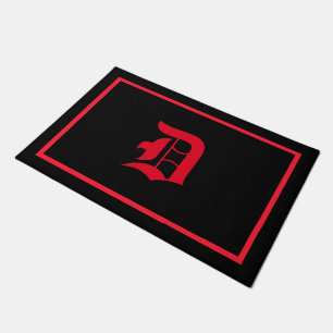 Monogram D Old English Trim Doormat Fußmatte