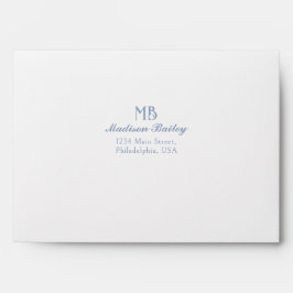 Monogram Decorative Typografie | Dusty Blue