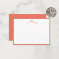 Monogram Decorative Typografie | Korallen