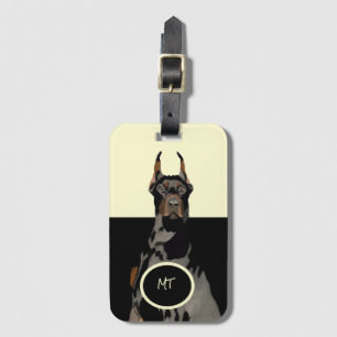 Monogram Doberman Pincher Classic Gepäckanhänger