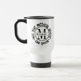 Monogram Doctor Travel Mug Reisebecher