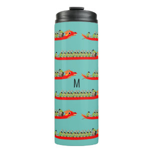 Monogram Dragon Boat Racing Thermosbecher