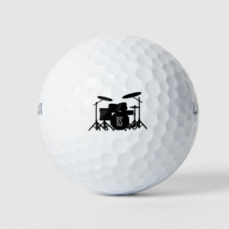 Monogram Drum Set Silver Golfball
