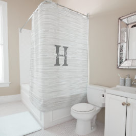Monogram-Duschvorhang HAMbyWG Duschvorhang