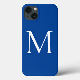 Monogram Eigenname Initial Modern Schlicht Minimal Case-Mate iPhone Hülle