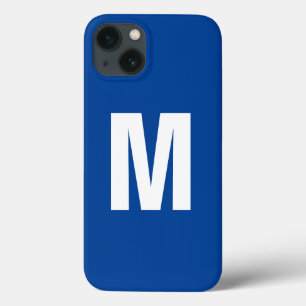 Monogram Eigenname Initial Modern Schlicht Minimal Case-Mate iPhone Hülle