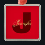Monogram Eigenname Initial Modern Schlicht Minimal Ornament Aus Metall<br><div class="desc">Es ist ein hervorragendes Produkt,  das Sie sagen wird,  "wie einfach,  aber beeindruckend ein Design". Warum sich nicht mit einem solchen Design verwöhnen lassen?</div>