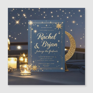 Monogram Elegance Wedding Einladung